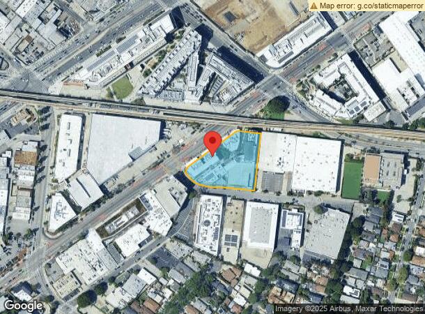  8810 Washington Blvd, Culver City, CA Parcel Map