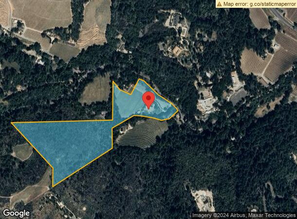  1411 Diamond Mountain Rd, Calistoga, CA Parcel Map