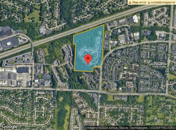  6790 River Downs Dr, Dayton, OH Parcel Map