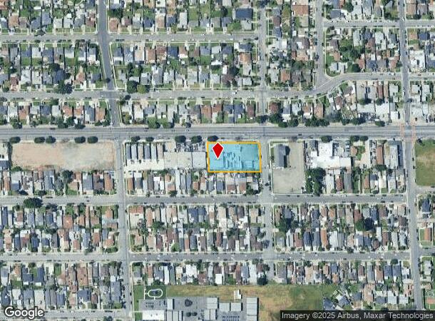 1318 W Compton Blvd, Compton, CA Parcel Map