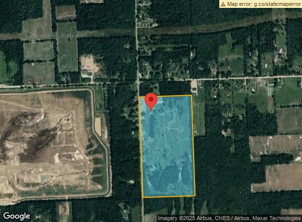  4575 County Line Rd, Casco, MI Parcel Map