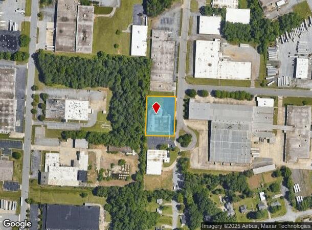  2420 Schirra Pl, High Point, NC Parcel Map