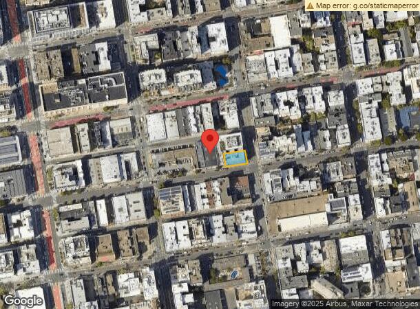  706 Ellis St, San Francisco, CA Parcel Map