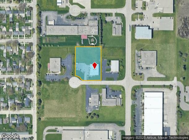 2504 Norwood Ct, Racine, WI Parcel Map
