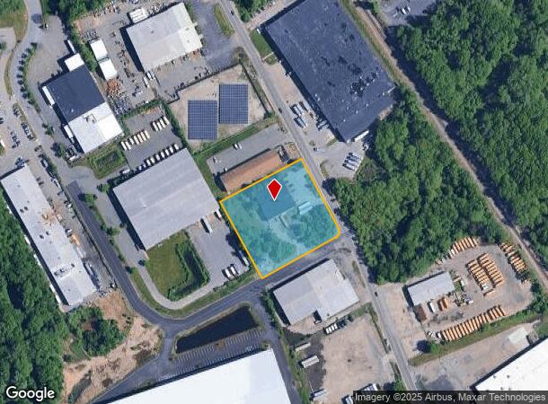  85 Oak Hill Way, Brockton, MA Parcel Map