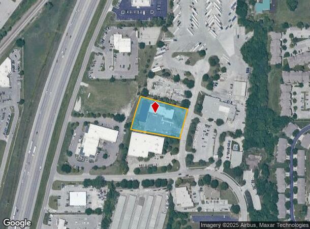 805 N Meadowbrook Dr, Olathe, KS Parcel Map