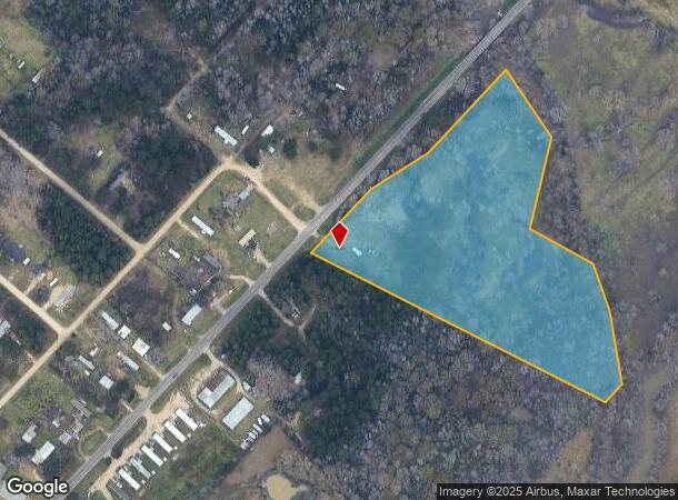 2833 S Fm S, Livingston, TX Parcel Map