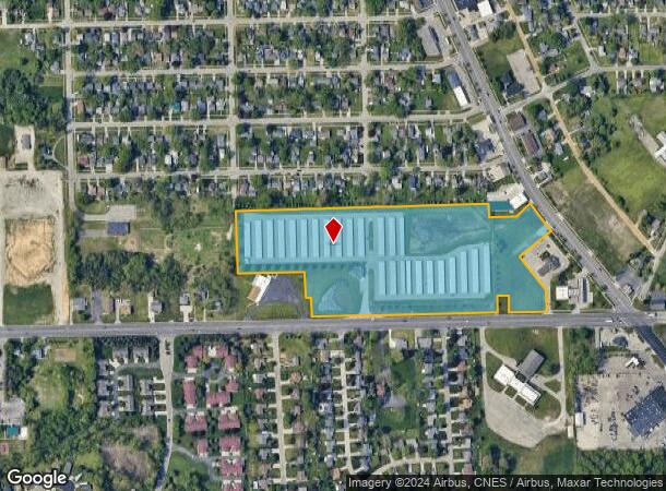  1475 E Maple Ave, Burton, MI Parcel Map