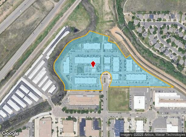  5508 Spine Rd, Boulder, CO Parcel Map