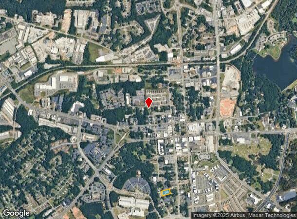 271 S Culver St, Lawrenceville, GA Parcel Map