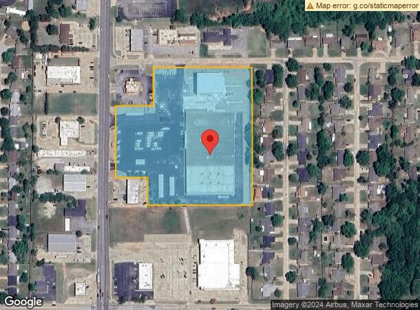  2323 N Harrison St, Shawnee, OK Parcel Map