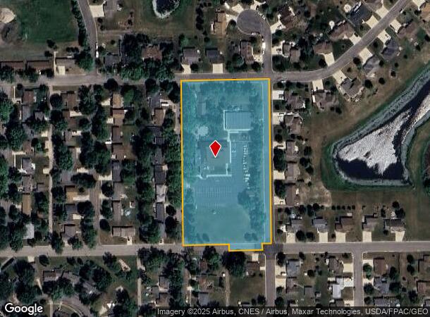 1820 Knight Ave N, Glencoe, MN Parcel Map