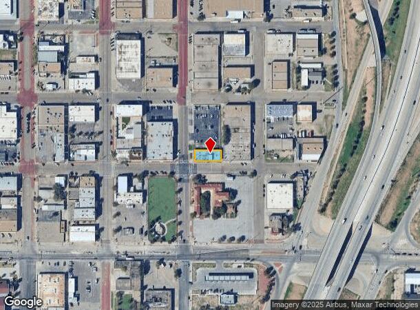  1717 Crickets Ave, Lubbock, TX Parcel Map