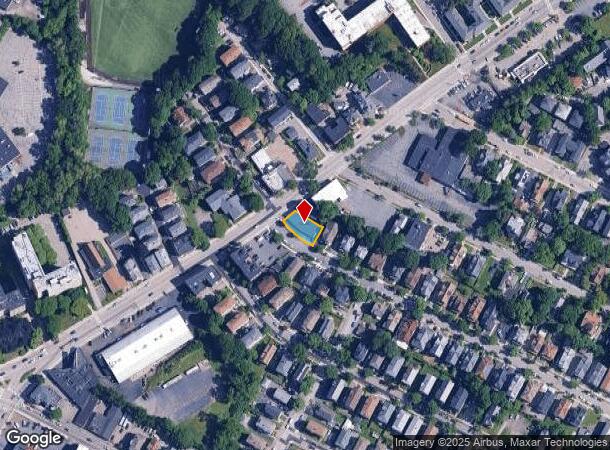  1027 Main St, Worcester, MA Parcel Map