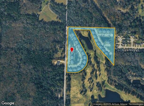  33 Falcon Ct, Little Rock, AR Parcel Map