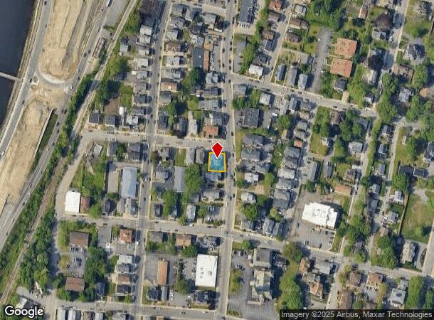  542 N Main St, Fall River, MA Parcel Map