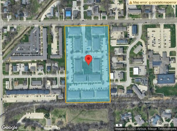  305 E Vernon Ave, Normal, IL Parcel Map