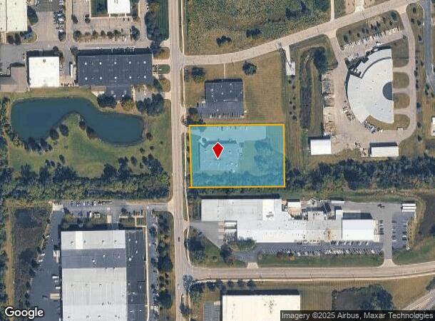 1512 Woodland Dr, Saline, MI Parcel Map