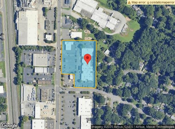  5033 South Blvd, Charlotte, NC Parcel Map