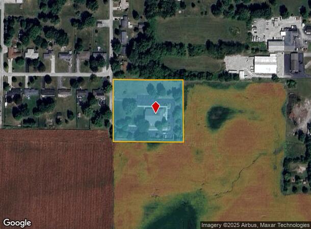  2121 S Gopher Dr, Frankfort, IN Parcel Map