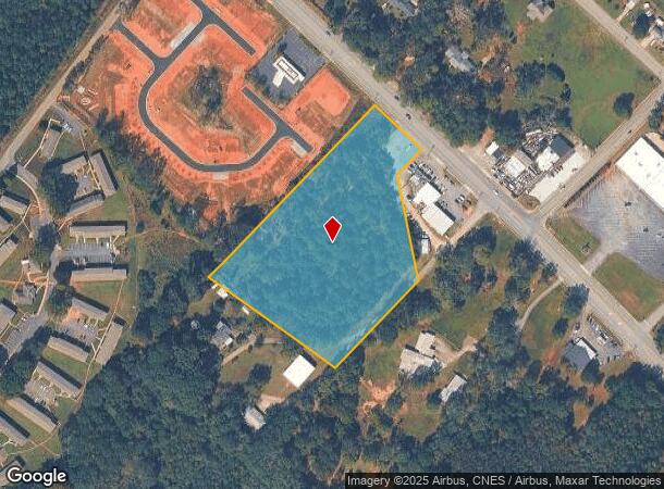  2424 E River St, Anderson, SC Parcel Map