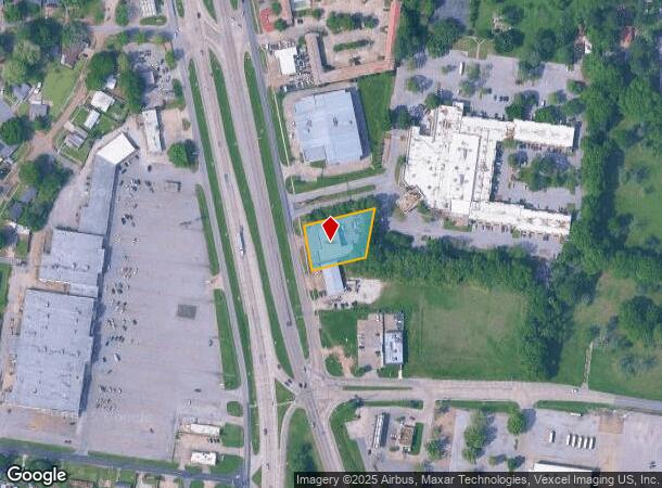 2016 Ne Evangeline Trwy, Lafayette, LA Parcel Map