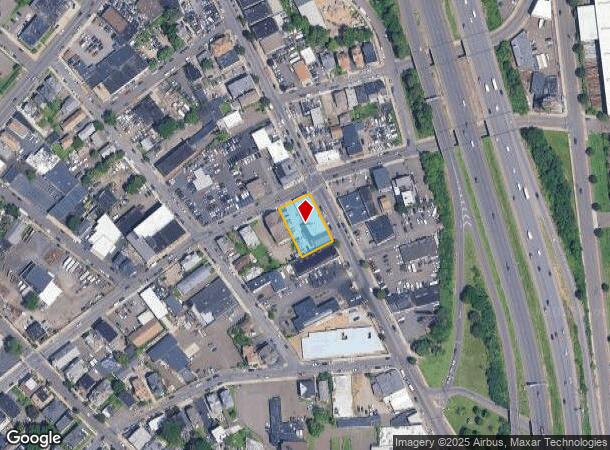  1871 Main St, Bridgeport, CT Parcel Map