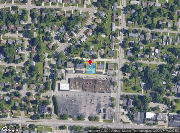  1248 Cloverfield Ave, Dayton, OH Parcel Map