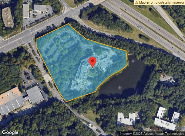  100 Woodland Pond Dr, Cary, NC Parcel Map