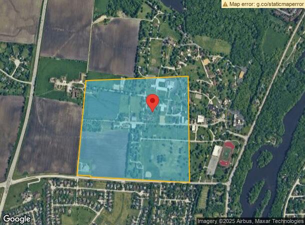  100 S Fellowship Ln, Batavia, IL Parcel Map