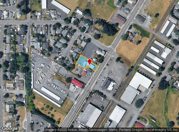 1174 Sw Highway 99W, Dundee, OR Parcel Map