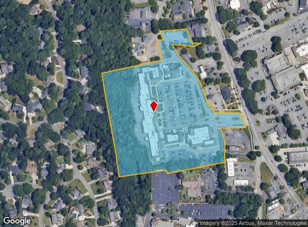  5500 Chamblee Dunwoody Rd, Atlanta, GA Parcel Map
