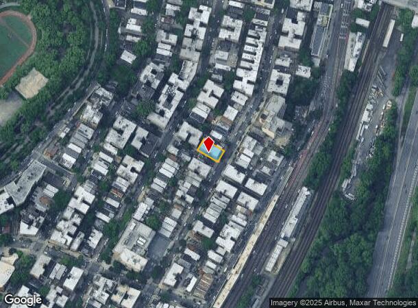  345 E 209Th St, Bronx, NY Parcel Map