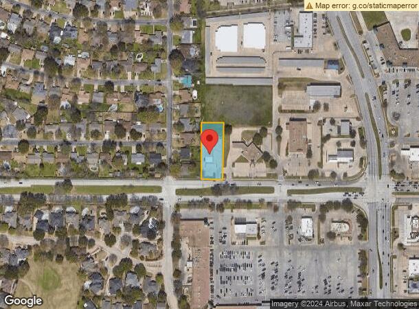  4307 Western Center Blvd, Fort Worth, TX Parcel Map