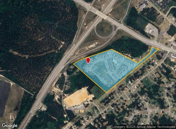  203 Williamsburg Rd, Hephzibah, GA Parcel Map