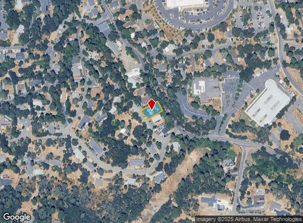 3237 Francis Ave, Placerville, CA Parcel Map