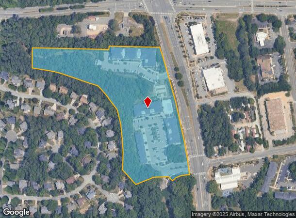 1701 Martin Luther King Jr Blvd, Chapel Hill, NC Parcel Map