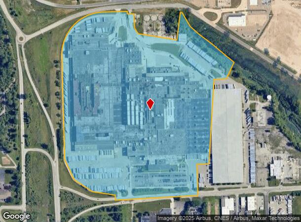 2625 Tyler Rd, Ypsilanti, MI Parcel Map