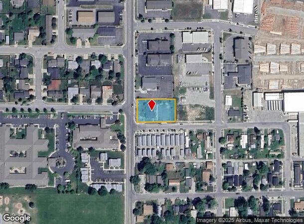 1202 N Division Ave, Sandpoint, ID Parcel Map