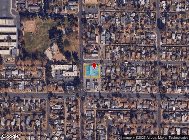  1414 Carver Rd, Modesto, CA Parcel Map