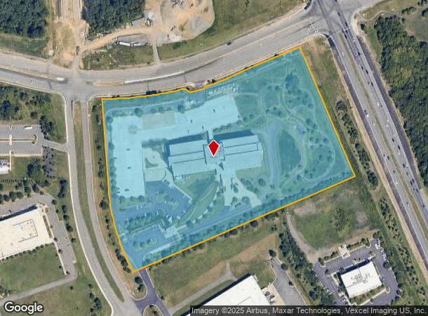 9325 Discovery Blvd, Manassas, VA Parcel Map