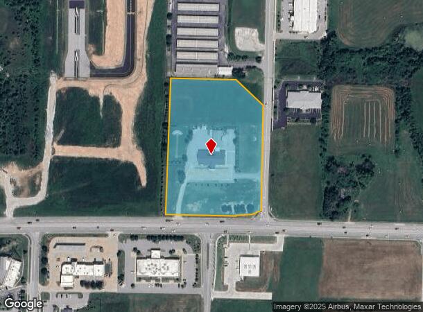  404 Sw Regional Airport Blvd, Bentonville, AR Parcel Map