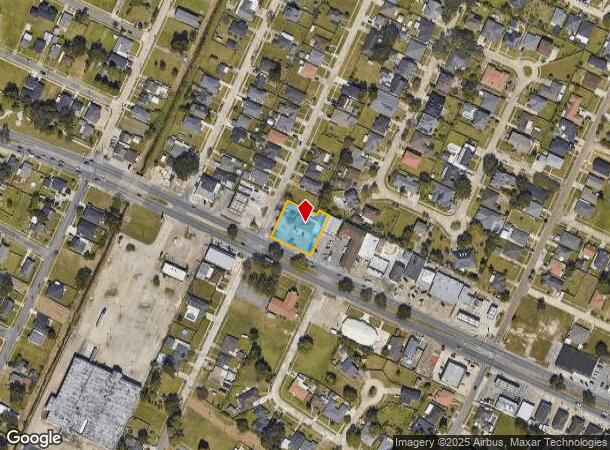 7501 W Judge Perez Dr, Arabi, LA Parcel Map