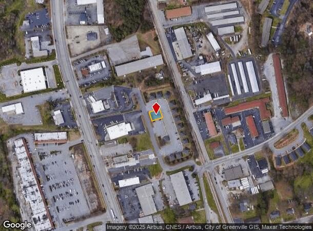  1230 Alexander St, Mauldin, SC Parcel Map