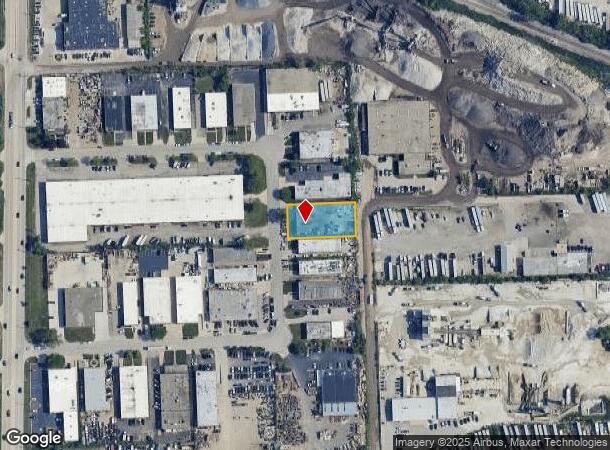 1738 W Armitage Ct, Addison, IL Parcel Map