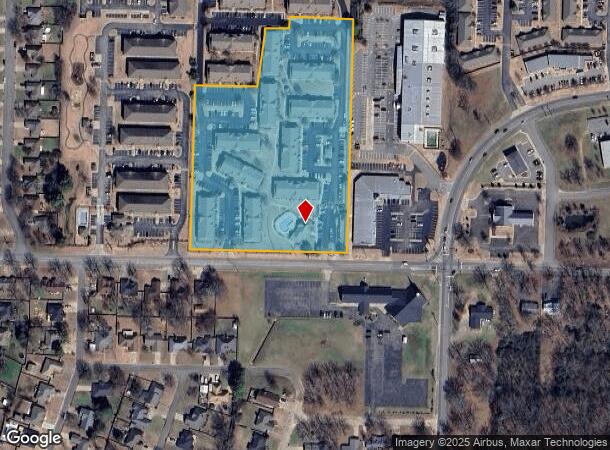 2200 Meadowlake Rd, Conway, AR Parcel Map