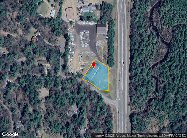 11102 Tuckaway Rd, Woodruff, WI Parcel Map