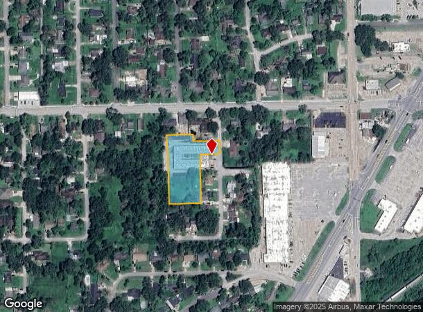 501 N Pecan St, Angleton, TX Parcel Map