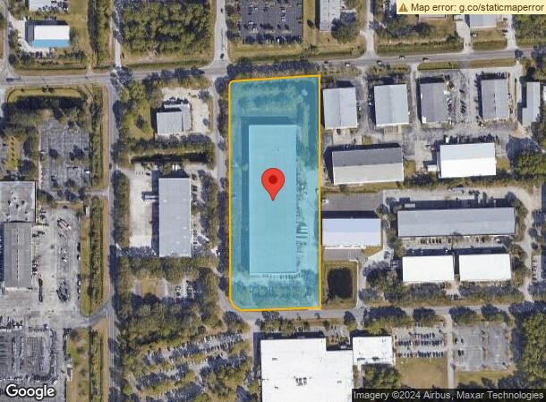  7740 Technology Dr, Melbourne, FL Parcel Map