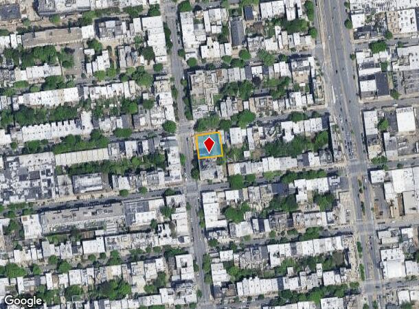 1036 Manhattan Ave, Brooklyn, NY Parcel Map